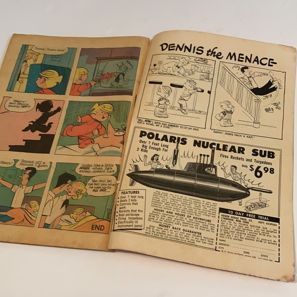 Vintage 1969 4 - Dennis The Menace Comic Books - Picture 10 of 15